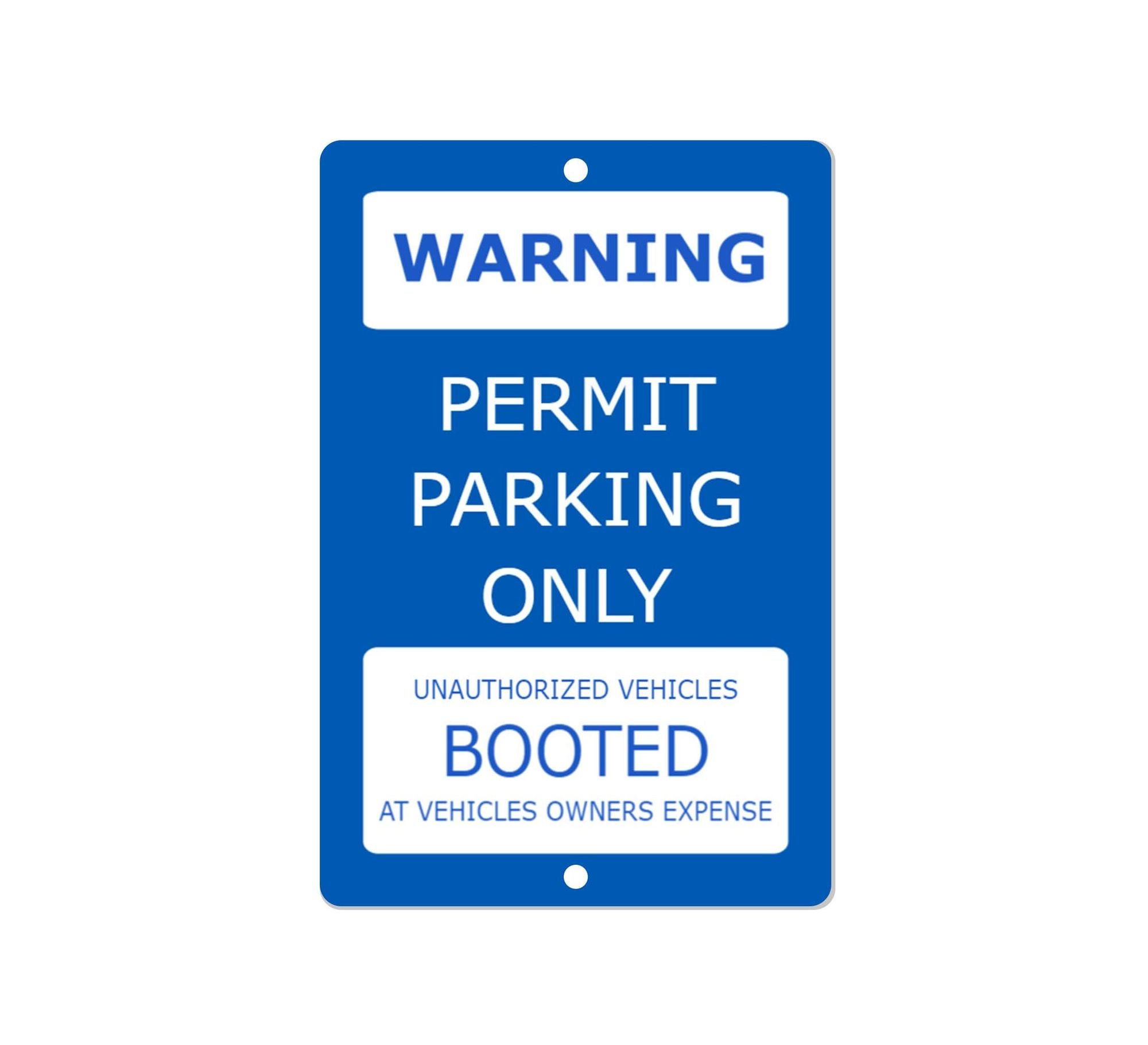 Private Parking Signs