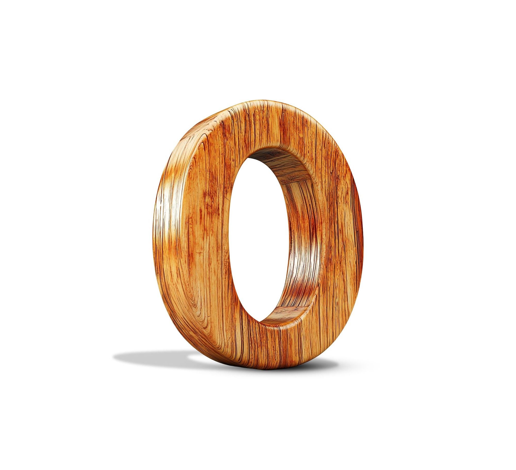 Teakwood Letters and Numbers