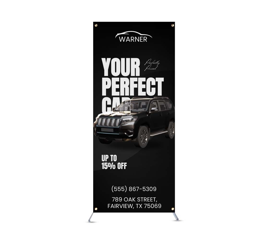 Adjustable X Banner Stands