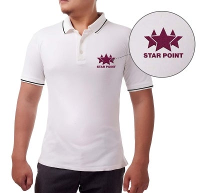 Custom Polo Shirt - Embroidered