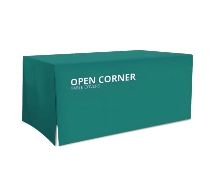 Open Corner Table Covers