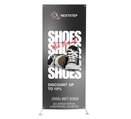 Multifunctional Adjustable X Banner Stands