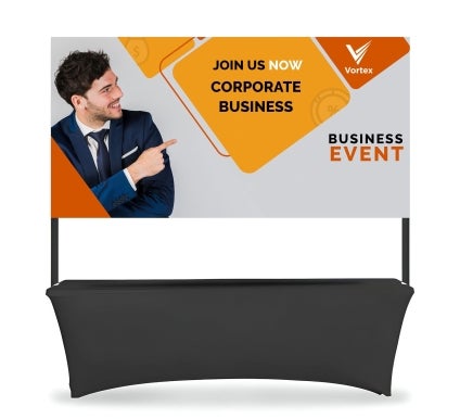 Table Top Banner - Back Wall Display