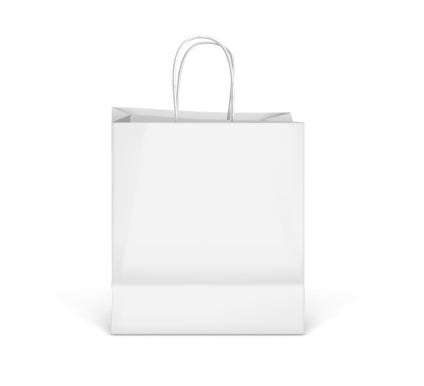 White Paper Shopping Bags