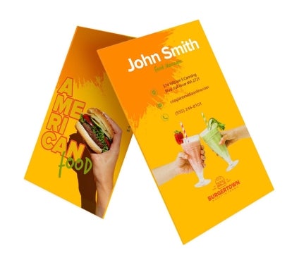 Standard Business Cards - Vertical