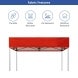 6 Ft Aluminum Canopy Tent