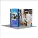 13ft Magnetic Modular Fabric Display - Tower Island Shape with Backwall