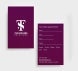 Business Appointment Cards - Vertical