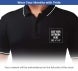 Men's Black Polo Shirt - Embroidered