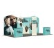 20ft Inline Trade Show Booth – Complete Display Package with Dual Podiums & Banner Stand