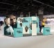 20ft Inline Trade Show Booth – Complete Display Package with Dual Podiums & Banner Stand