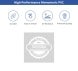 Front Adhesive Cut-Out Frosted Decals