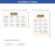 Flat Pocket Calendars