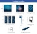 20ft Backlit Trade Show Display – LED Lightbox Backwall with Counters & Graphics