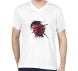 Men's Printed T-Shirt - V Neck