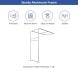 L shaped Tube Arch Fabric Display