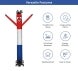 Red, White, Blue Inflatable Tube Man