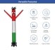 Red White Green Inflatable Tube Man