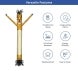 Wildcat Inflatable Tube Man Mascot