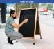 Wood Chalkboard