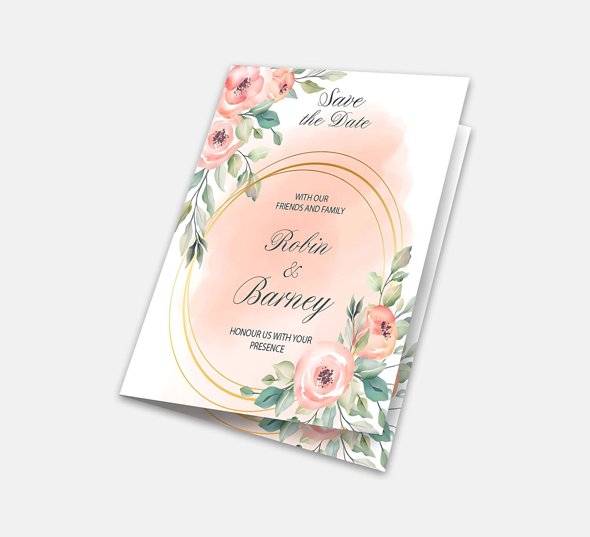 Folded Greeting Cards - Vertical